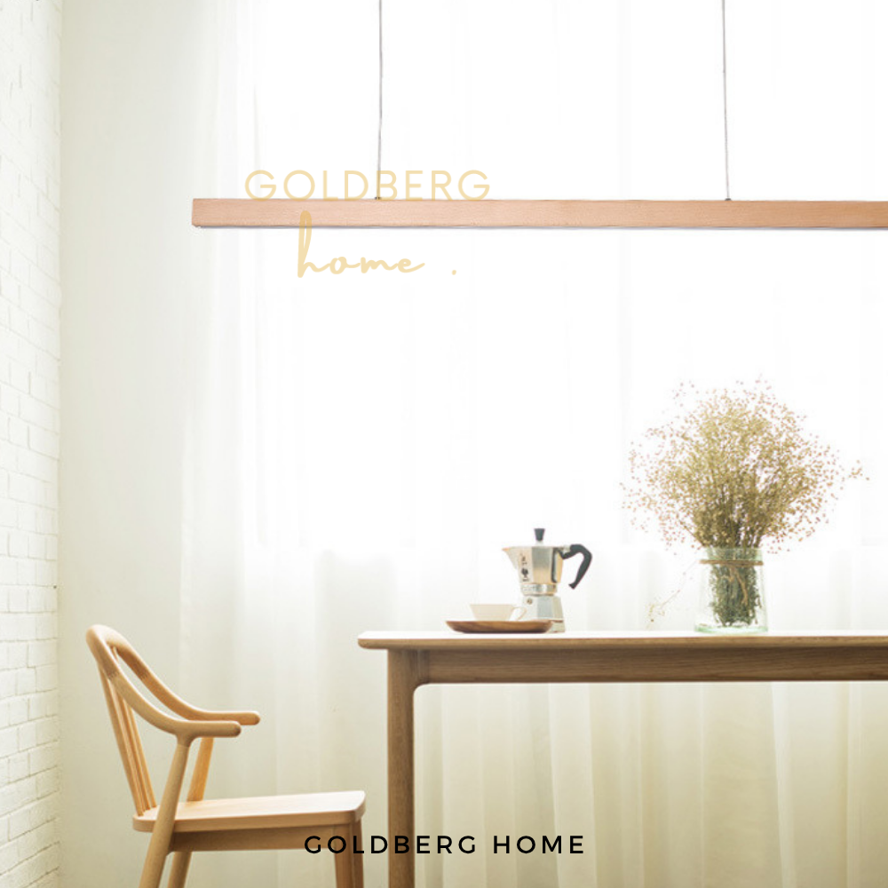 Asami Hanging Lights suitable for Dinning Area | Real Wood Hanging Light | Goldberg Home SG