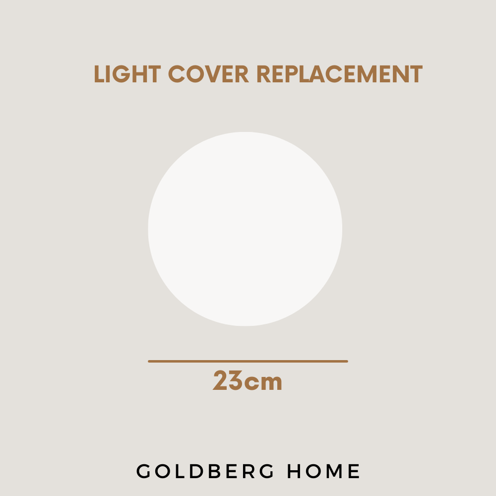 Light cover replacement for ceiling light - 23cm 30cm 40cm
