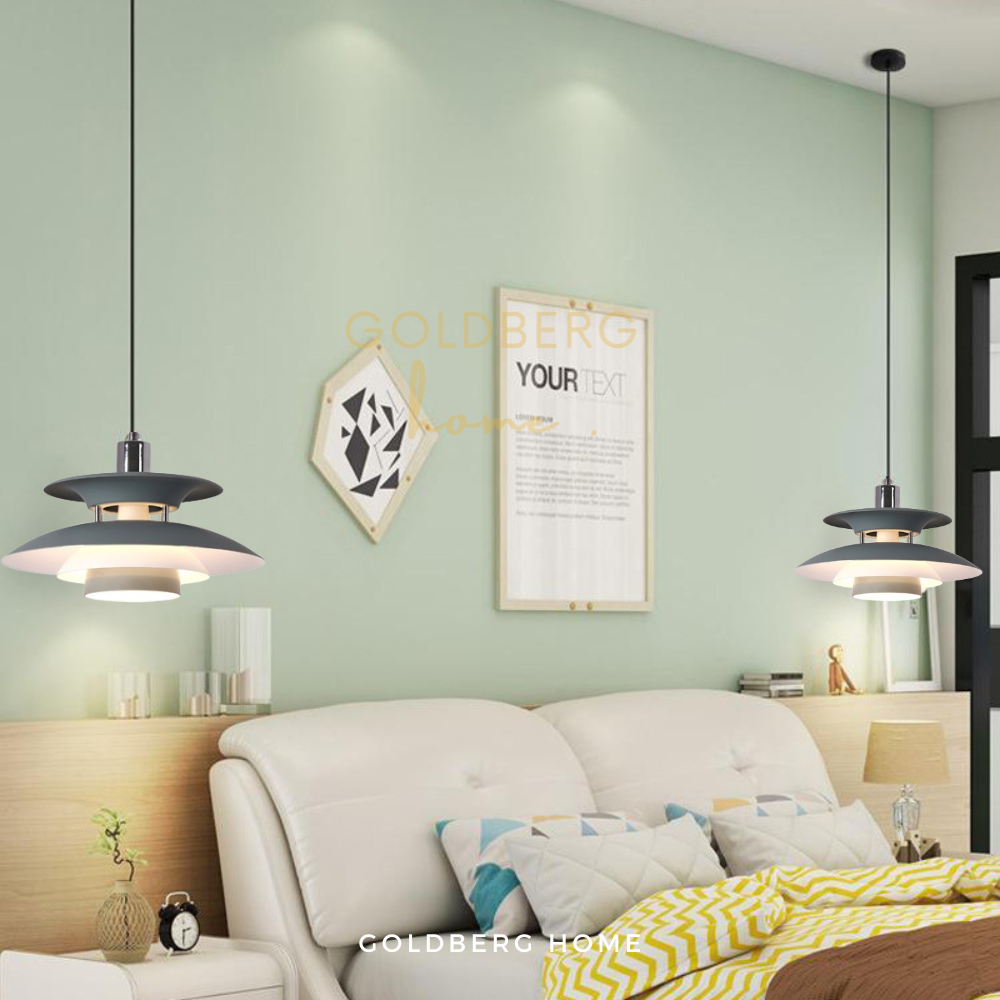 Brighton Pendant Light for Bedroom | Nordic Pendant Light | Goldberg Home SG