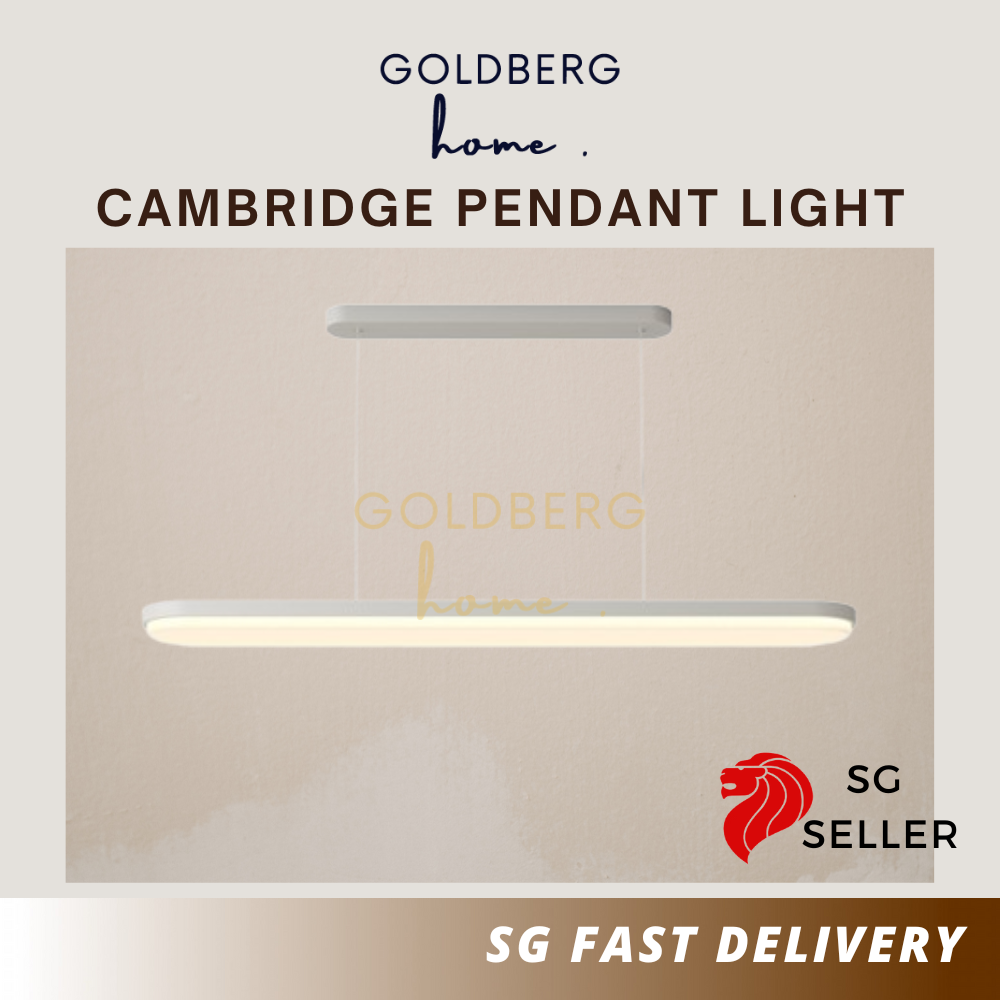 Cambridge Long Hanging Light for SG HDB Condo Landed | Modern Hanging Light | Goldberg Home SG