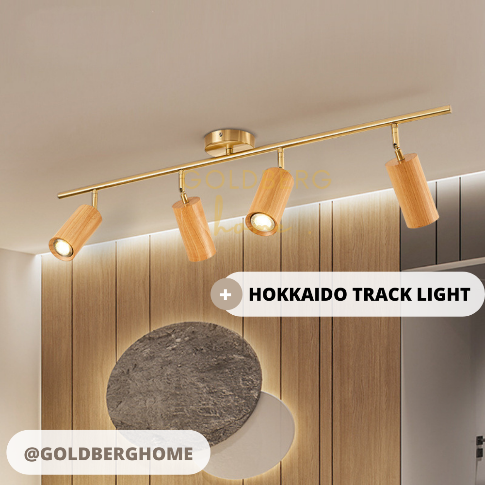 Hokkaido Wooden Spot light 7W Daylight 11CM- Nordic Downlight - Living Room Corridor Bedroom Balcony