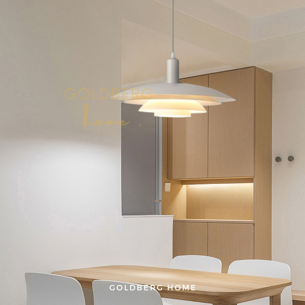 Olympia Pendant light for Dining Space | Minimalist Pendant Light | Goldberg Home SG