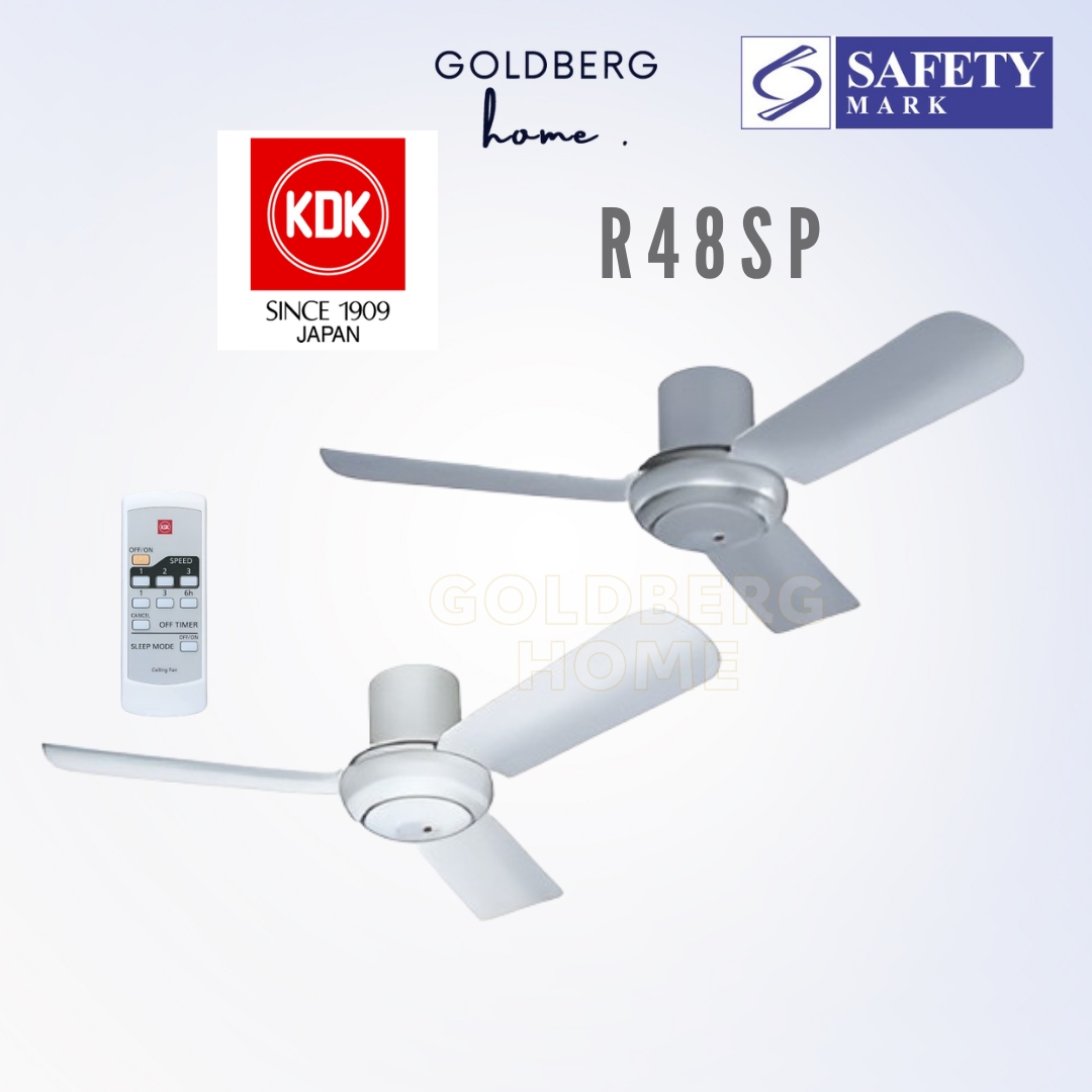 KDK R48SP Ceiling Fan With Remote