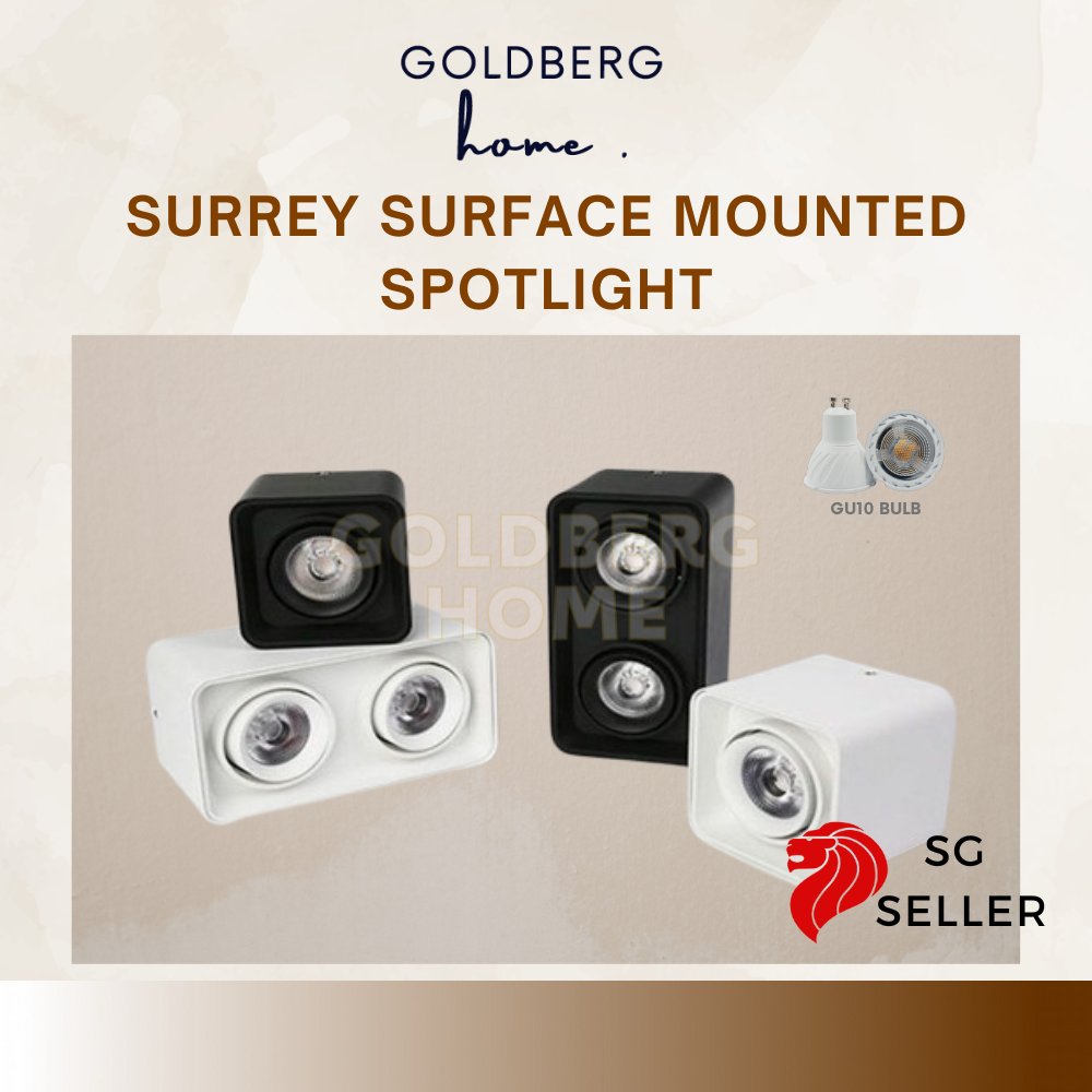 Surrey 7W GU10 Anti-Glare Spotlight – Adjustable LED