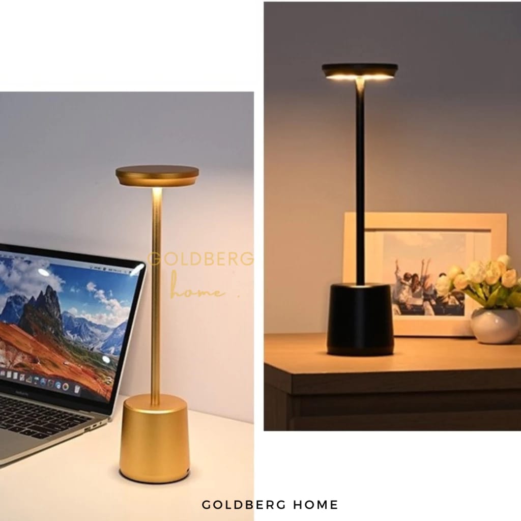 Vienna Gold Adjustable Table Lamp suitable for Study area | USB Rechargeable Table Lamp | Goldberg Home SG