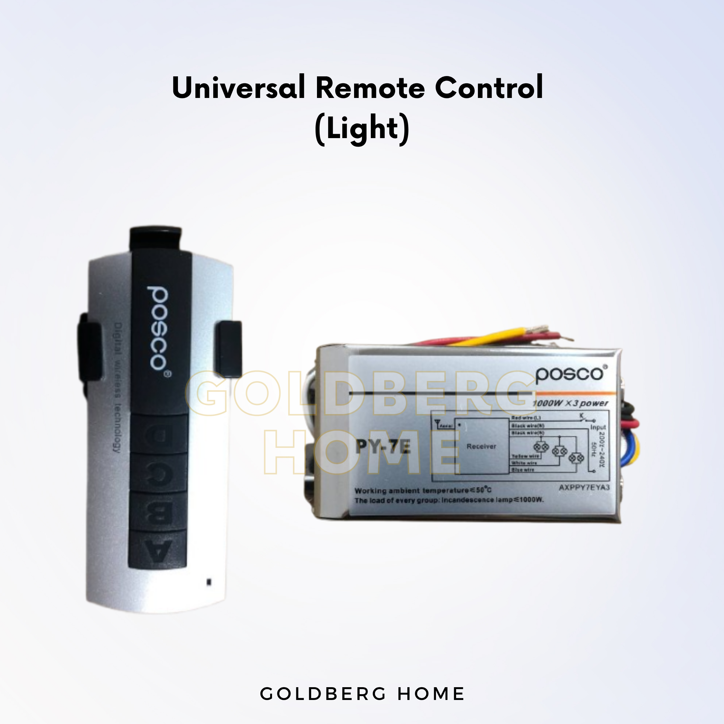 Posco Peak Universal Remote Control Light