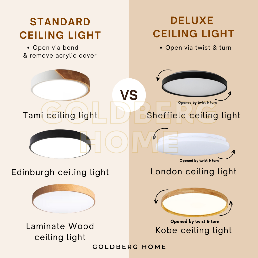 Leeds LED Ceiling Light - 24W 36W