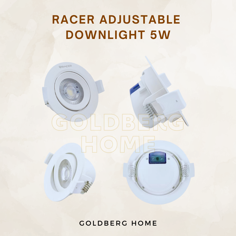 Racer Round Adjustable LED Downlight 5W