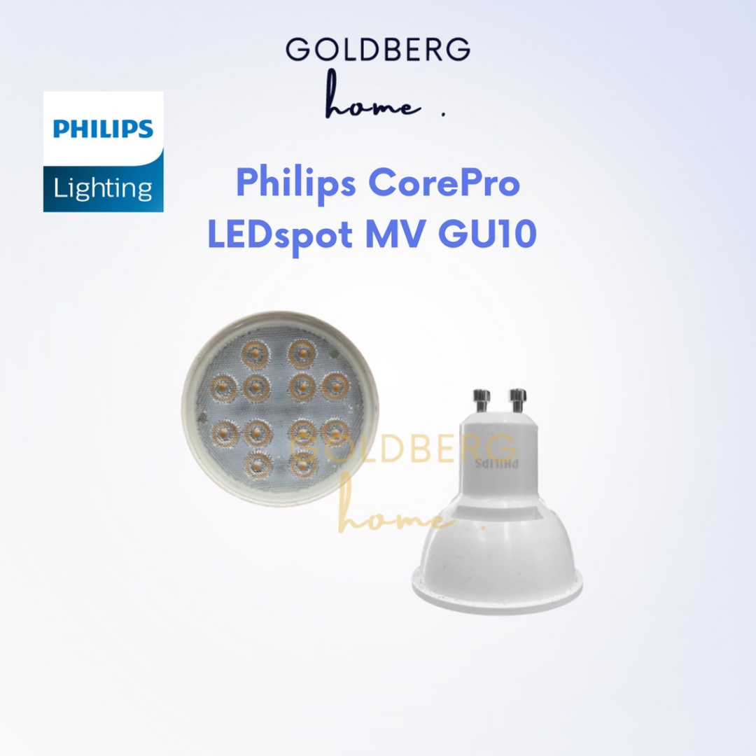 Philips GU10 4.6W CorePro LED Spot MV Spot Light Goldberg Home SG