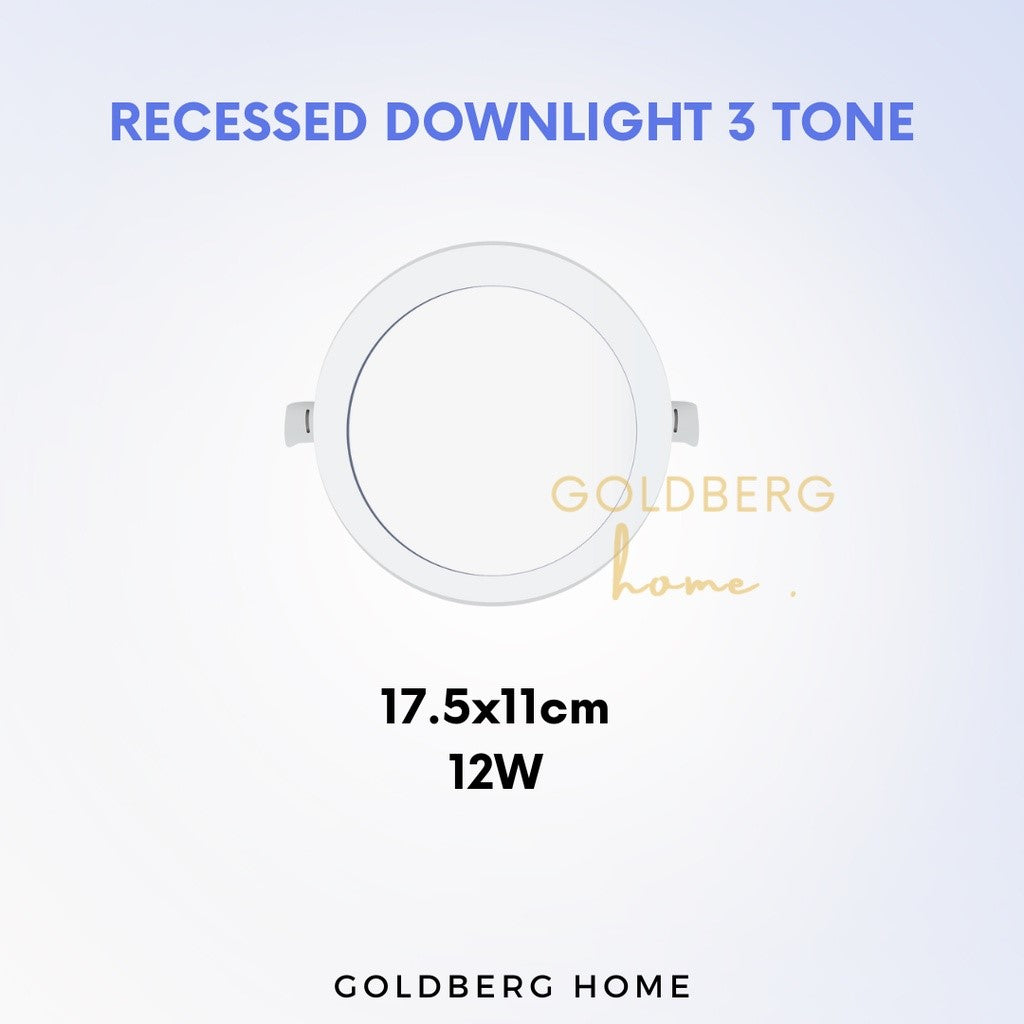 Measurement of Recessed Downlight | Sleek Design Downlight | Goldberg Home SG