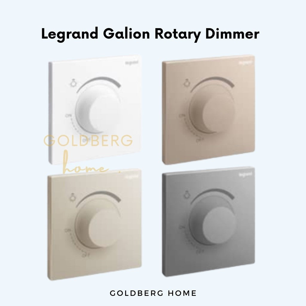 Legrand Galion LED and Rotary Dimmer Goldberg Home SG