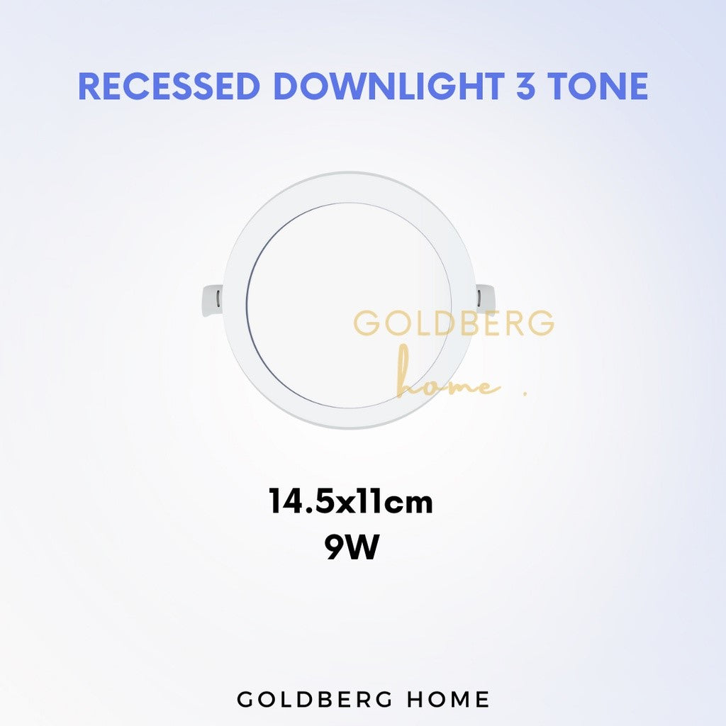Measurement of Recessed Downlight | Sleek Design Downlight | Goldberg Home SG