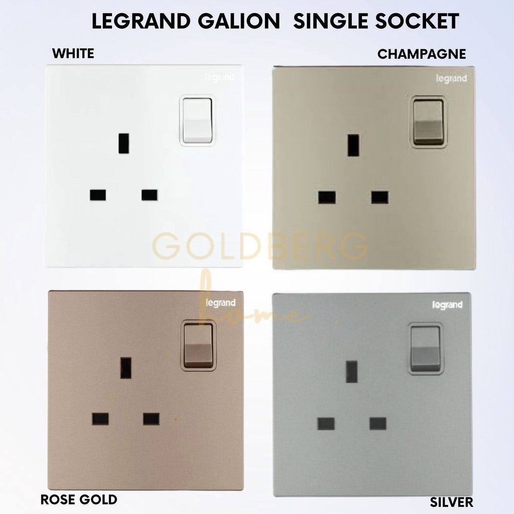 Legrand Galion Socket Goldberg Home SG