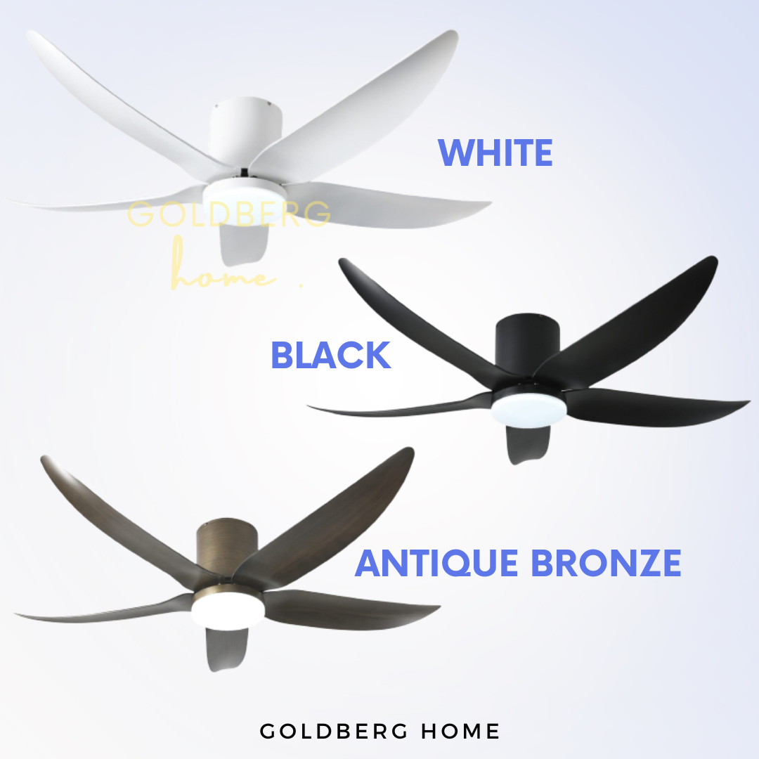 Color option for Bestar Ceiling Fan VITO 5 | Wifi Controlled Ceiling Fan | Goldberg Home SG