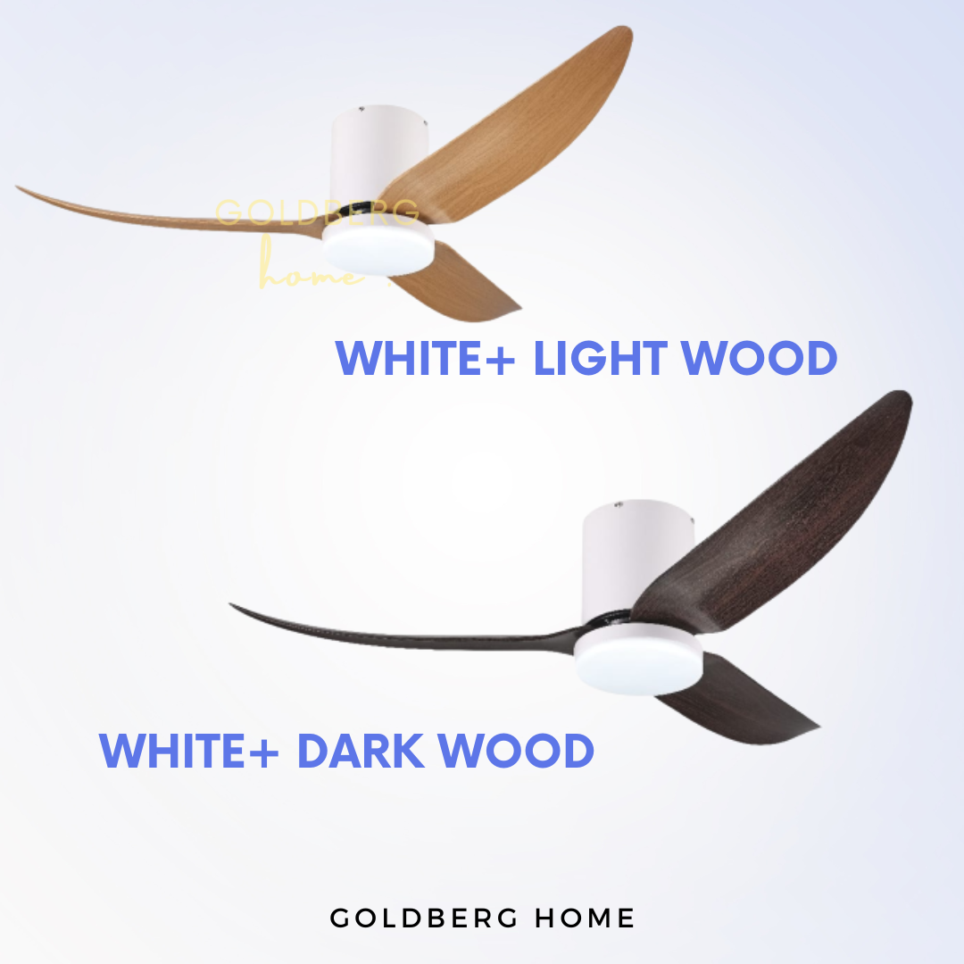 Color option for Bestar Wifi Controlled Ceiling Fan VITO 3 | DC Motor Ceiling Fan | Goldberg Home SG