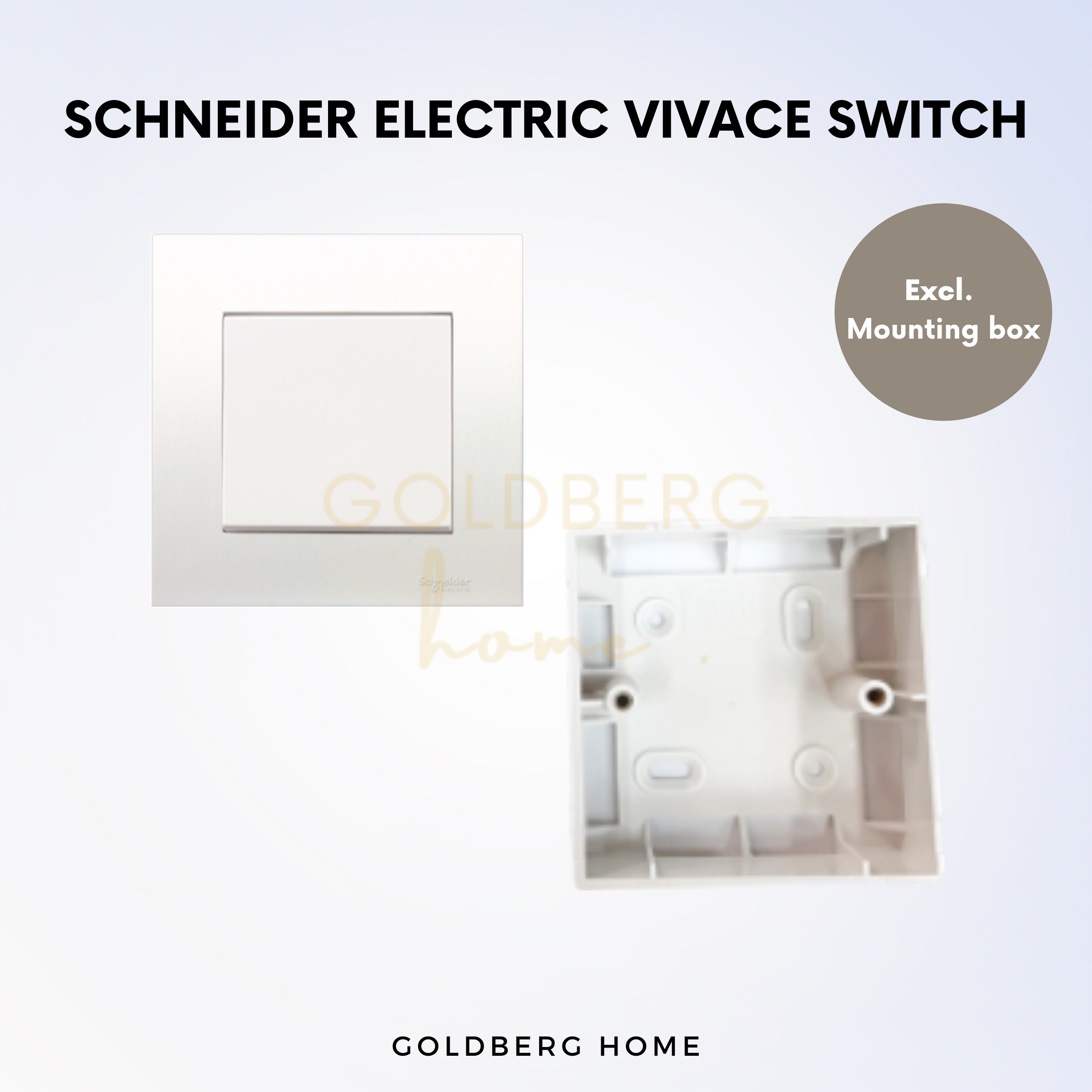 Schneider Electric Vivace Switch Goldberg Home SG