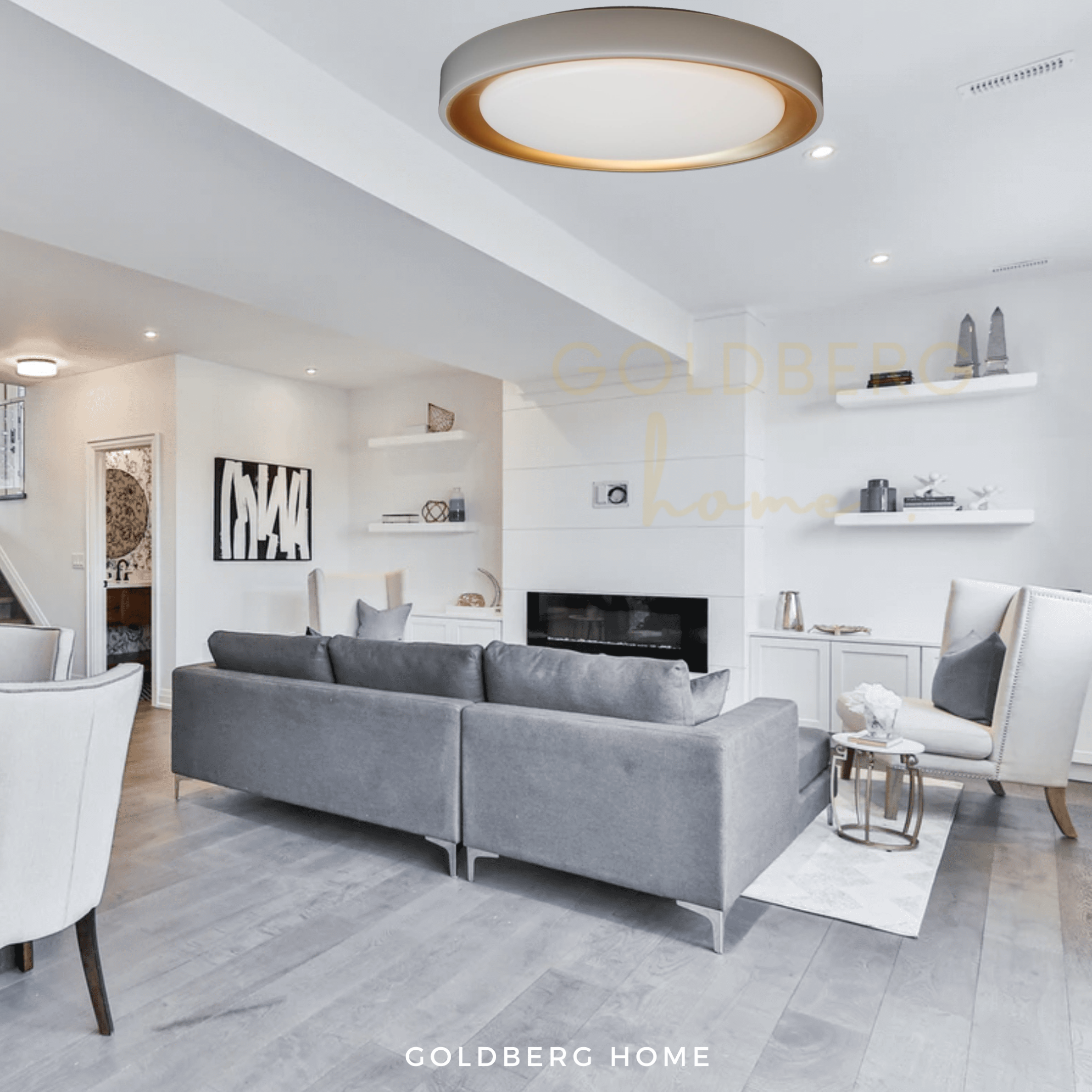 Geneva LED 39cm 36W Ceiling Light Goldberg Home SG