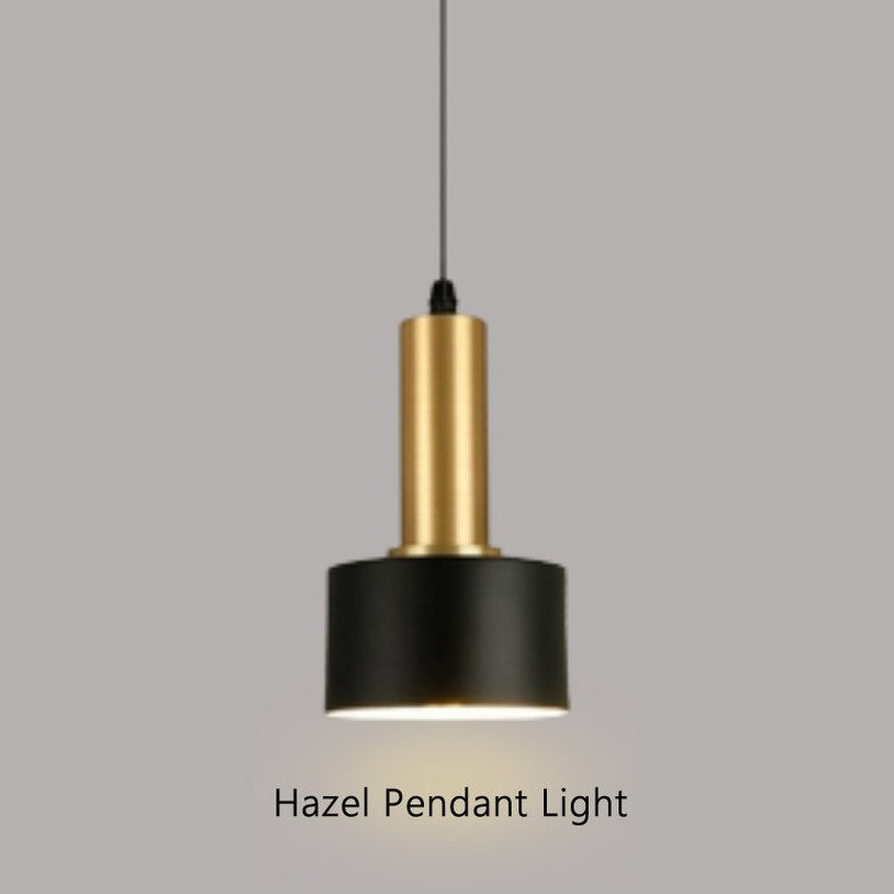 Hazel Golden Minimalist Pendant Light | Nordic Golden Pendant Light | Goldberg Home SG