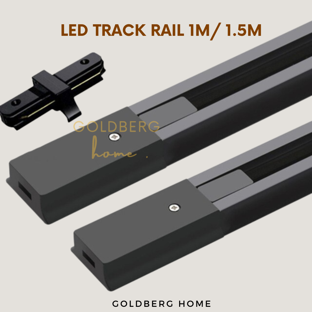 1m 1.5m Aluminum Rail Track Light Goldberg Home SG