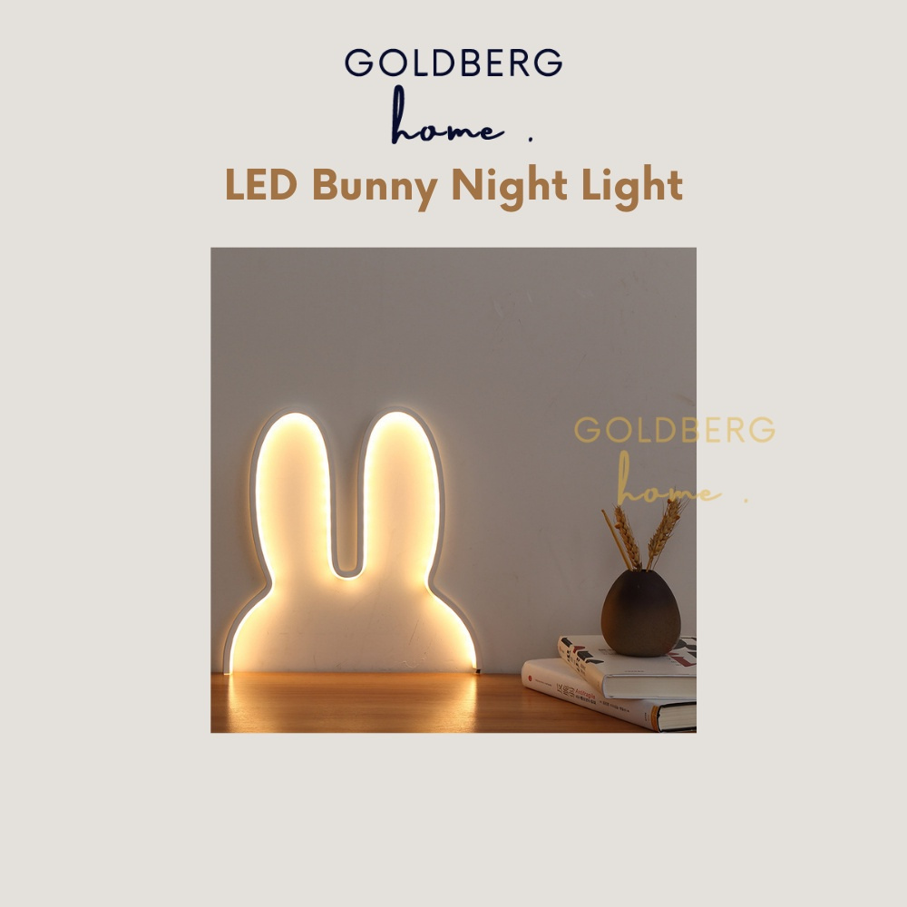 LED Kids Bunny Wall Night Light Goldberg Home SG