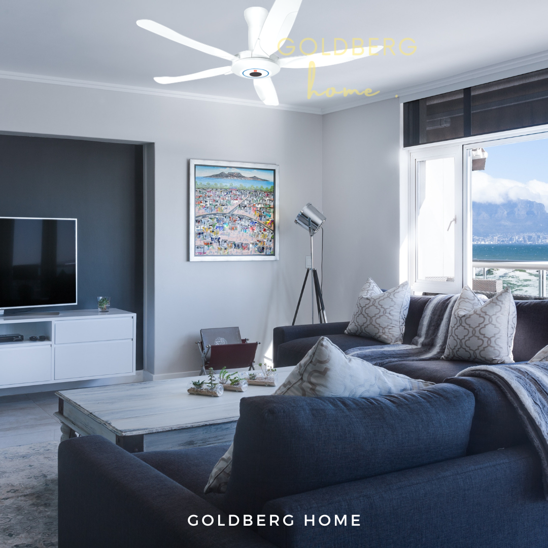 KDK Z60WS Ceiling Fan suitable for Living room | Ceiling Fans with Remote Control | Goldberg Home SG