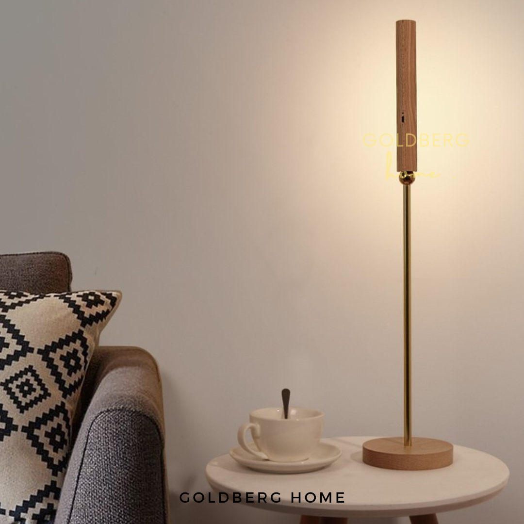 Kiyo LED Table Lamp suitable for Coffee corner | USB Rechargeable Table Lamp | Goldberg Home SG