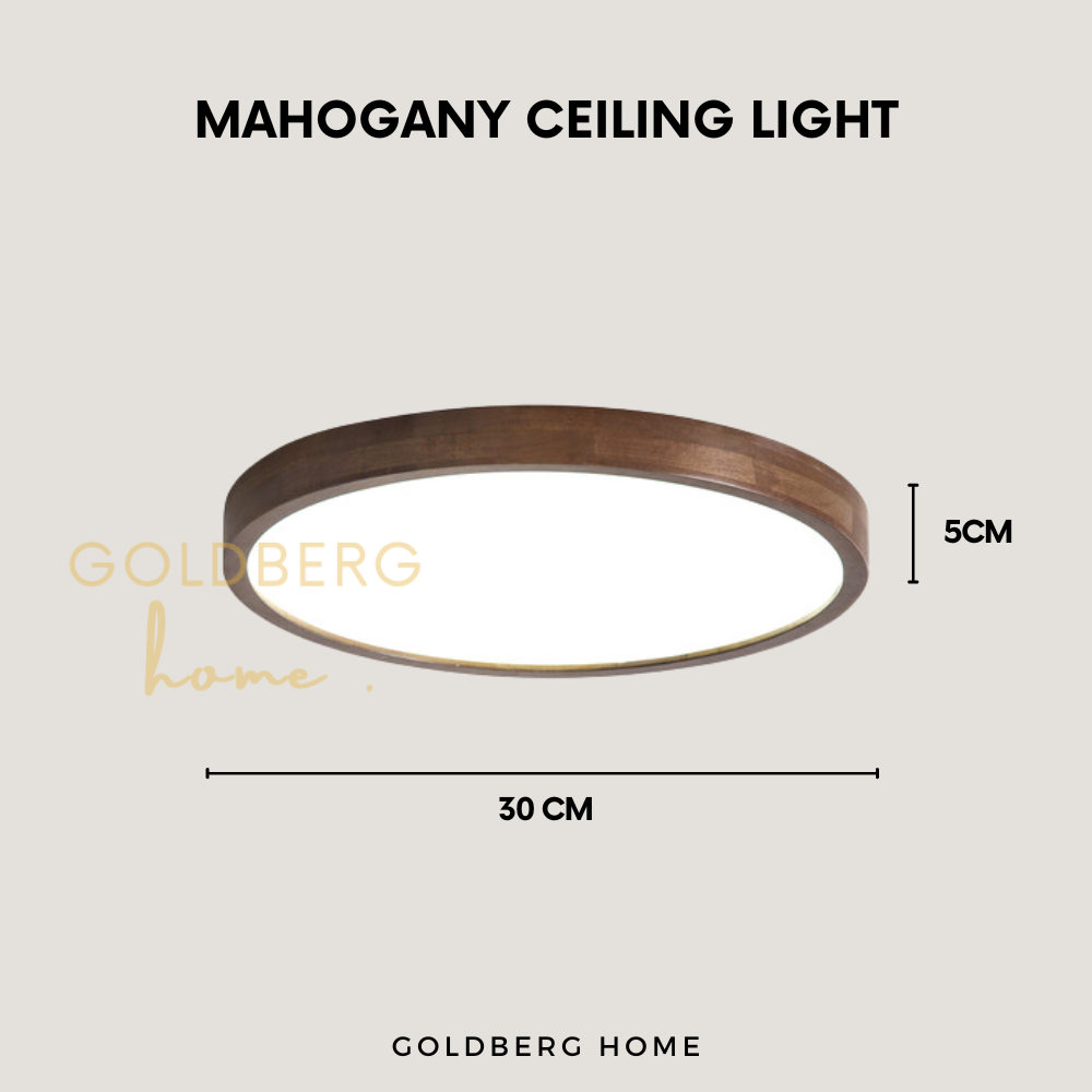 Mahogany Real Wood Goldberg Home SG