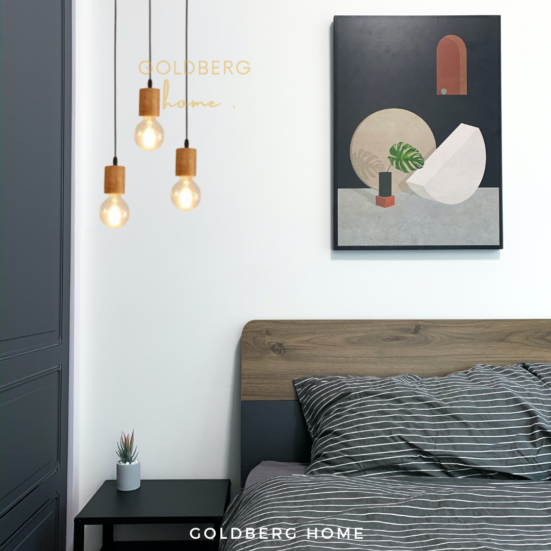 Nara Wood Pendant Light Goldberg Home SG