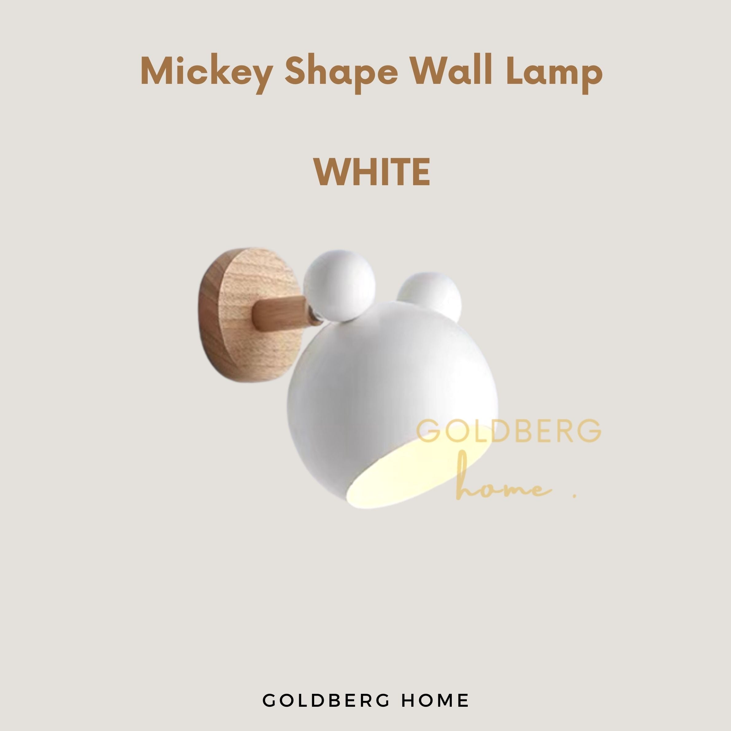 Goldberg Mickey Wall Lamp Light Goldberg Home SG