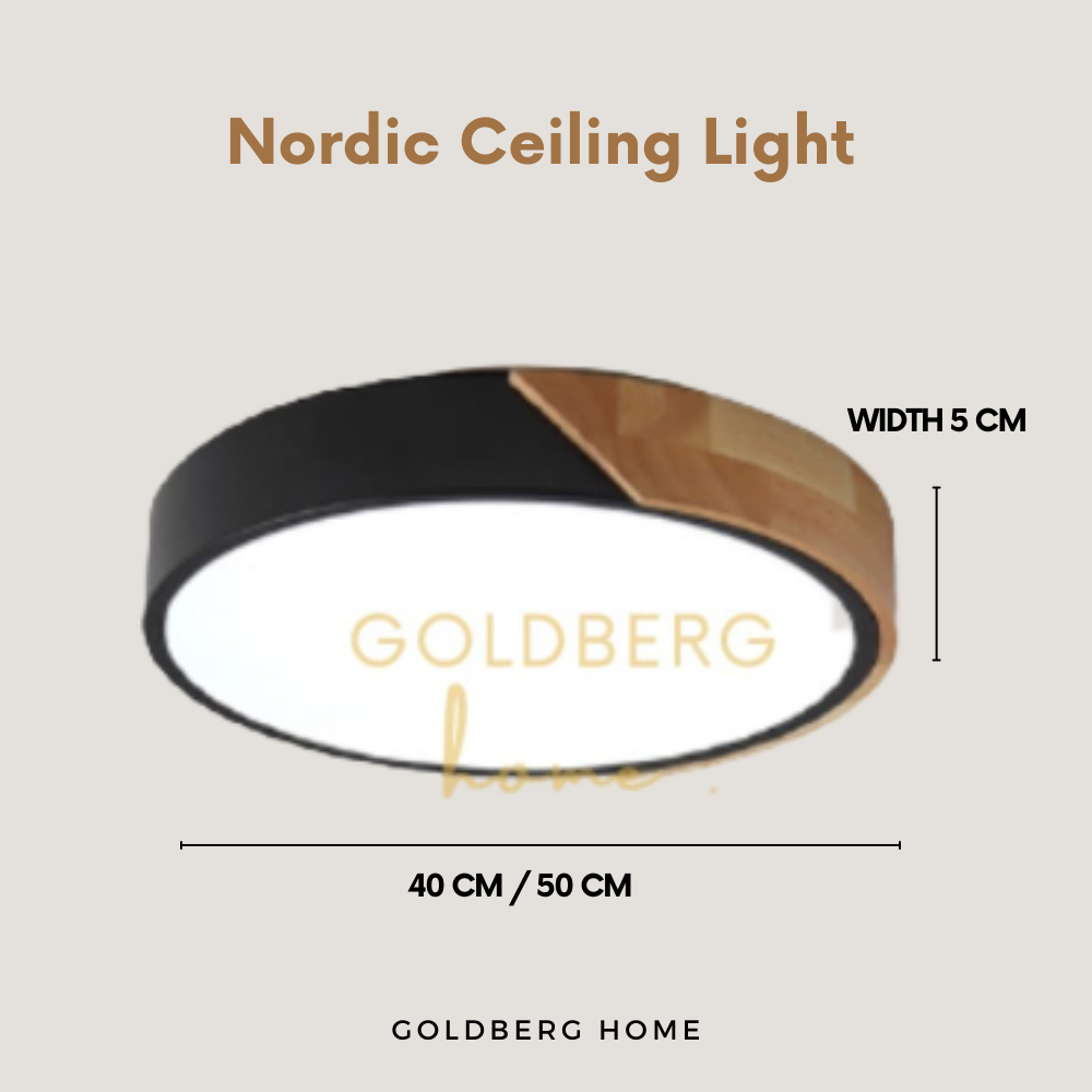 Nordic Extra Bright Ceiling Light Goldberg Home SG