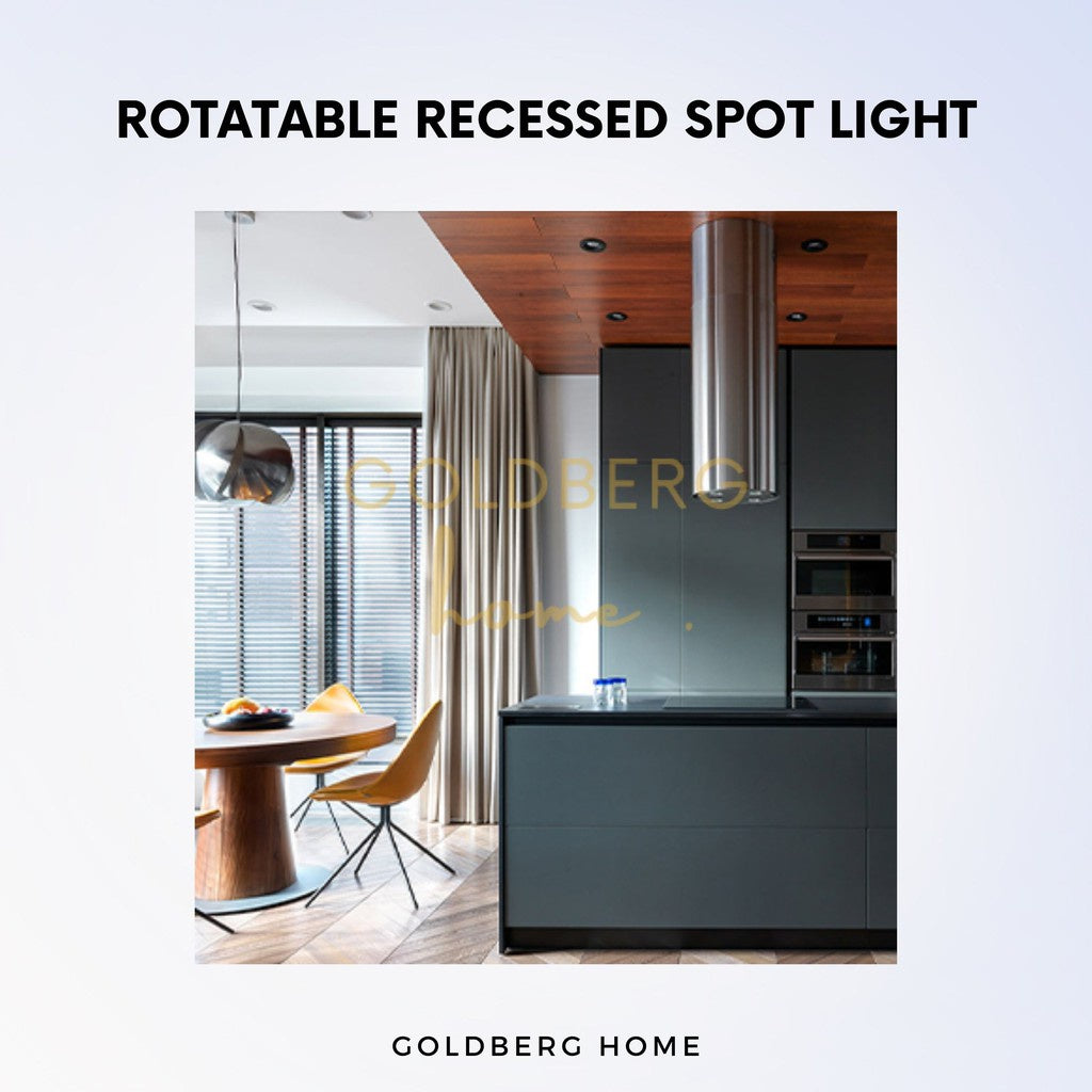 Rotatable LED Recessed Spot Light Goldberg Home SG