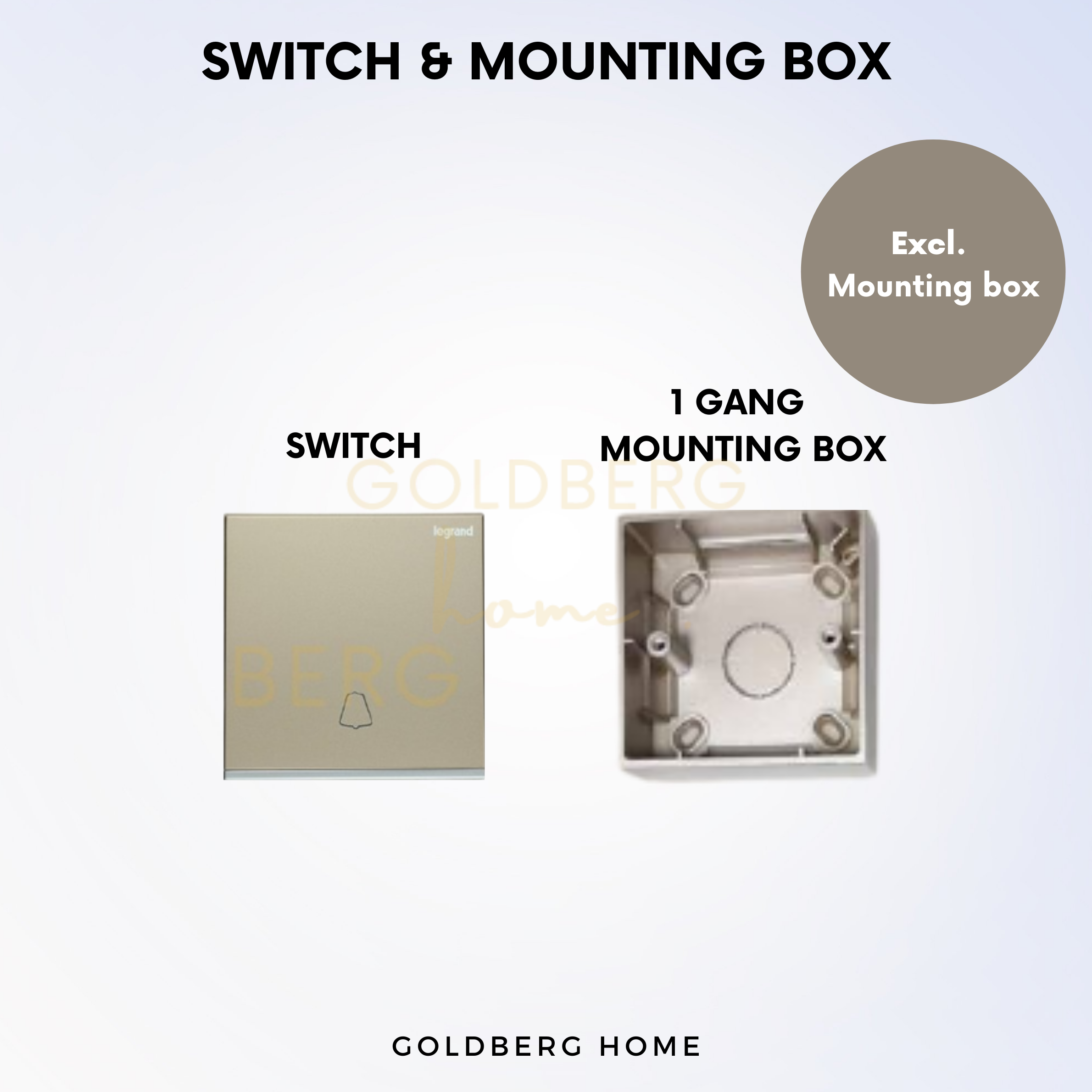 Legrand Galion Bell Switch Goldberg Home SG