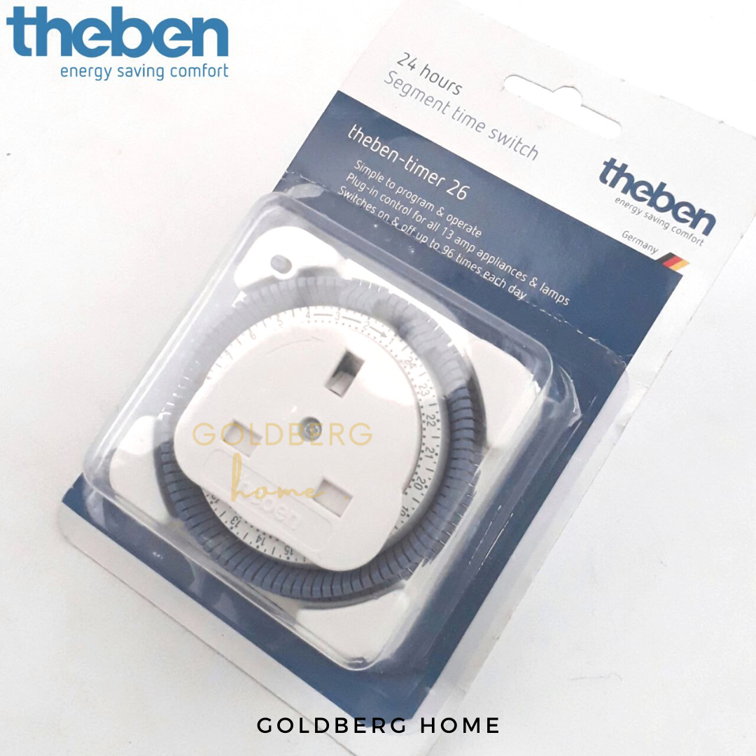 Theben 24 Hours Segment Time Switch 13A Plug Goldberg Home SG