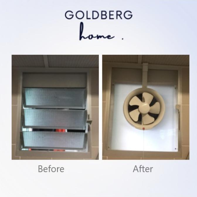 Installation works for KDK 20ALH Exhaust Fan | Hassle-free Exhaust Fan installation | Goldberg Home SG