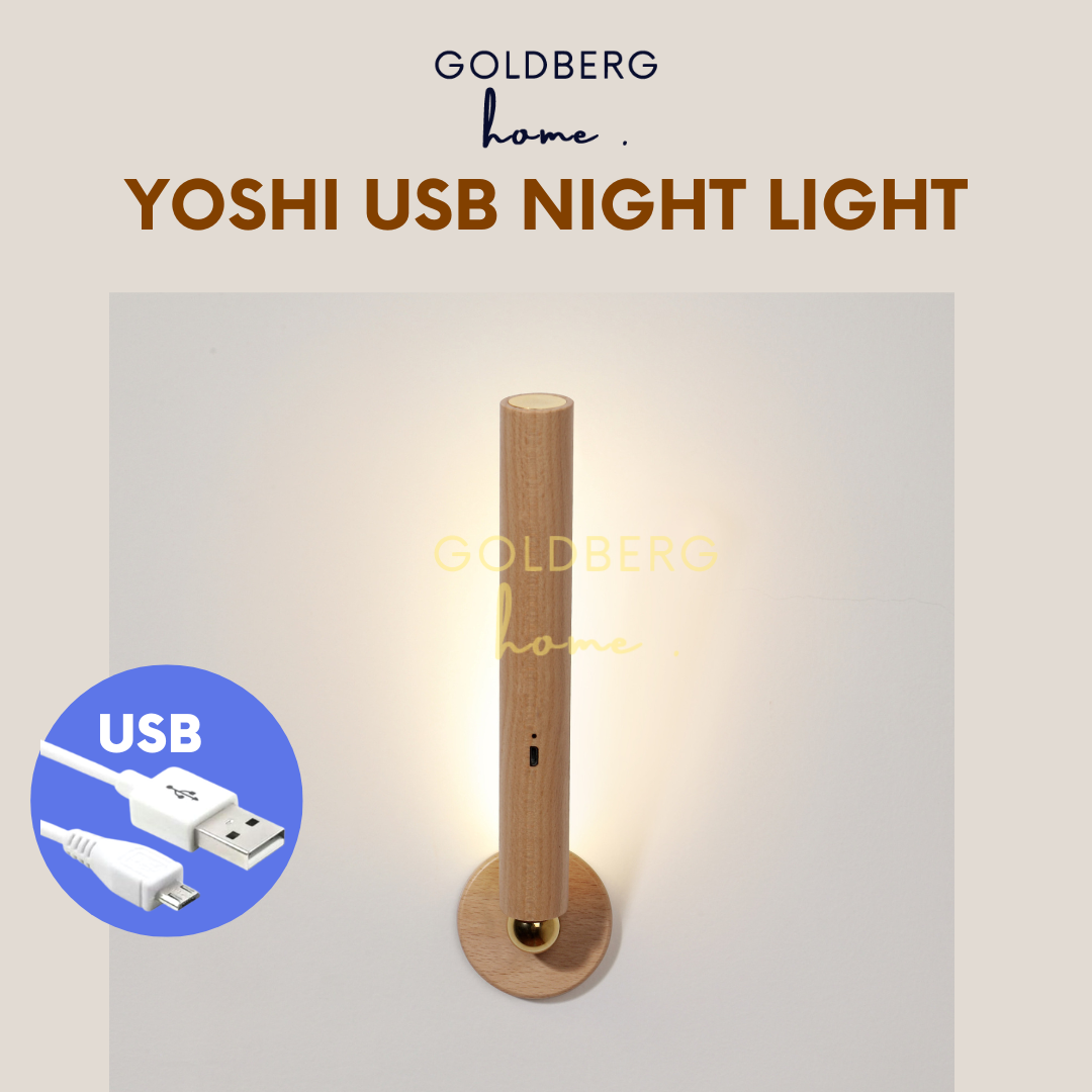 Yoshi USB Rechargeable LED Night Light Goldberg Home SG