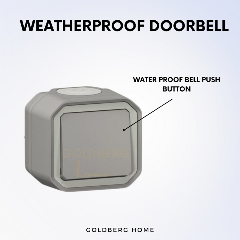 Legrand Outdoor Weatherproof Door Bell Switch