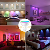 GU10 WIFI Smart LED Bulb RGB+C+W Dimmable 5W Goldberg Home SG