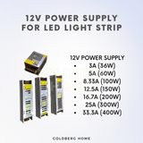 12V 24V Power Supply LED Driver for LED Strip Light