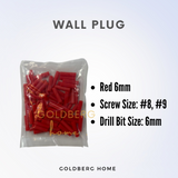 Nylon Wall Plug Goldberg Home SG