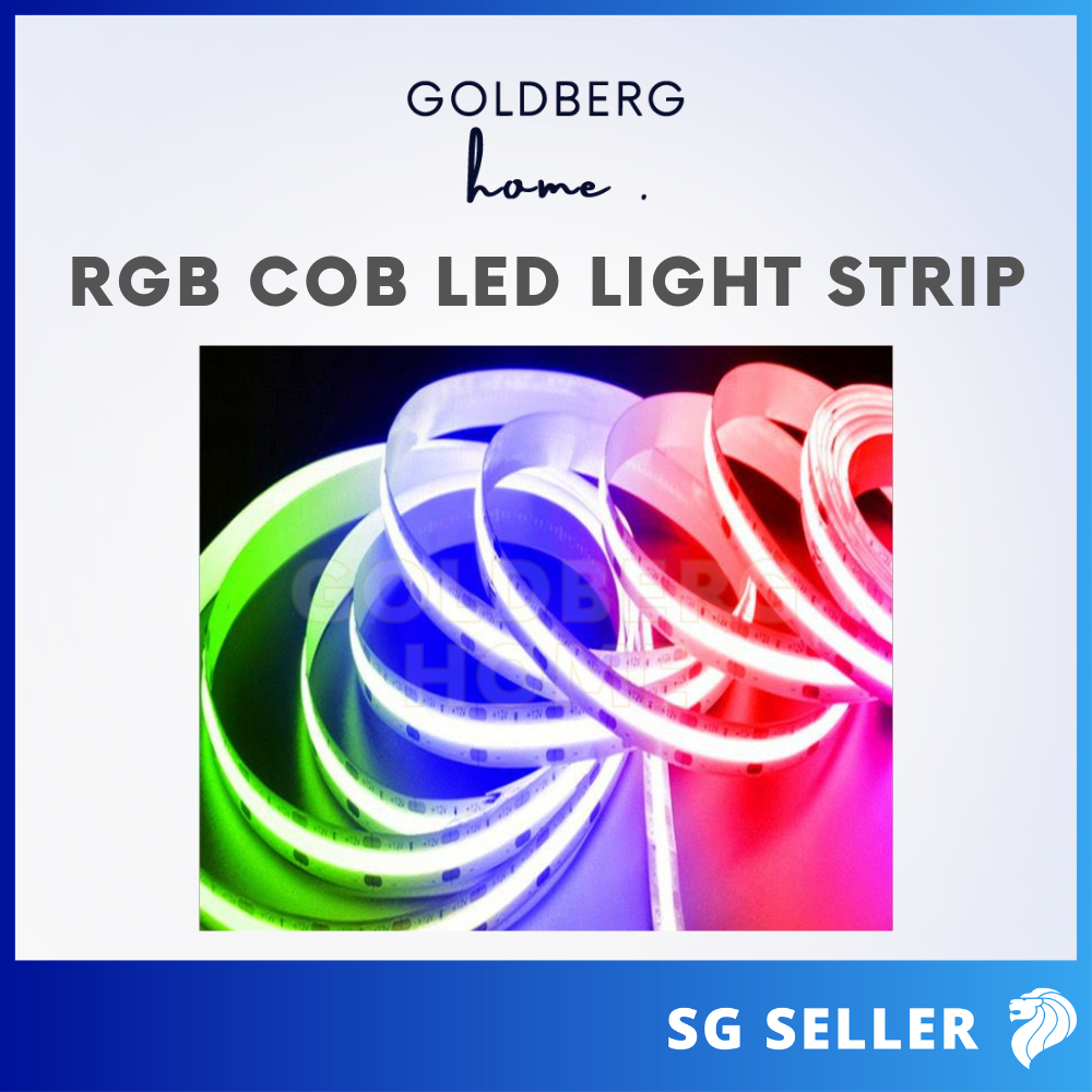 Premium RGB COB LED Light Strip Dimmable 5M 24V
