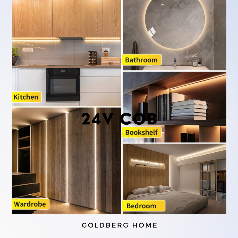 Premium 24V COB LED Light Strip 5M