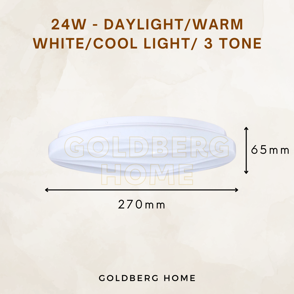 Leeds LED Ceiling Light - 24W 36W