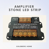 Premium Tri-tone 3Tone COB LED Light Strip 608LEDS 5M 12V 24V