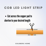 Premium Tri-tone 3Tone COB LED Light Strip 608LEDS 5M 12V 24V