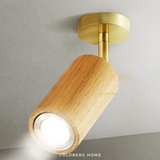 Hokkaido Wooden Spot light 7W Daylight 11CM- Nordic Downlight - Living Room Corridor Bedroom Balcony