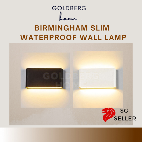 Birmingham Waterproof Wall Lamp – IP65 Outdoor LED