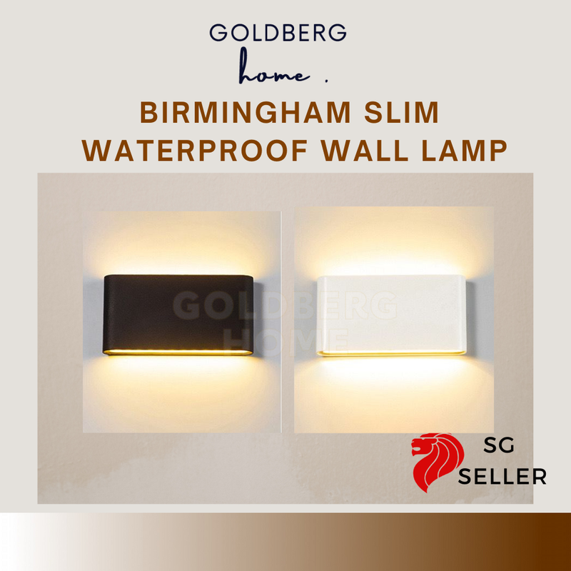 Birmingham Waterproof Wall Lamp – IP65 Outdoor LED