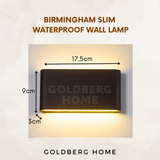 Birmingham Waterproof Wall Lamp – IP65 Outdoor LED