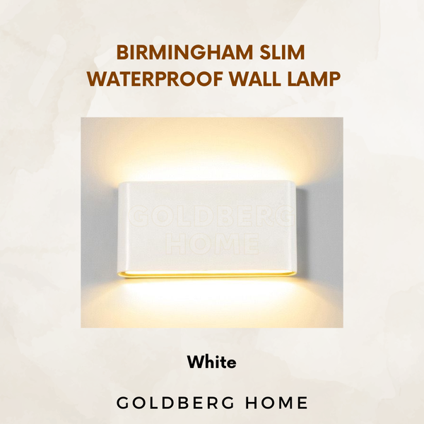Birmingham Waterproof Wall Lamp – IP65 Outdoor LED