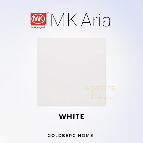 MK Honeywell Aria Blank Plate 1 Gang 2 Gang White Space Grey Rose Gold Space Black